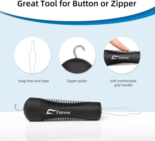 Fanwer Button Hook and Zipper Pull - Image 3