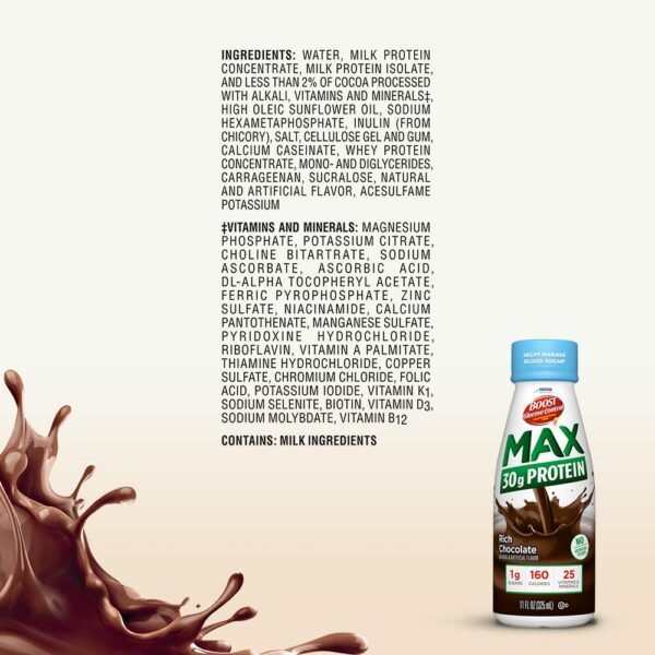 BOOST Glucose Control Max 30g Protein - Image 3
