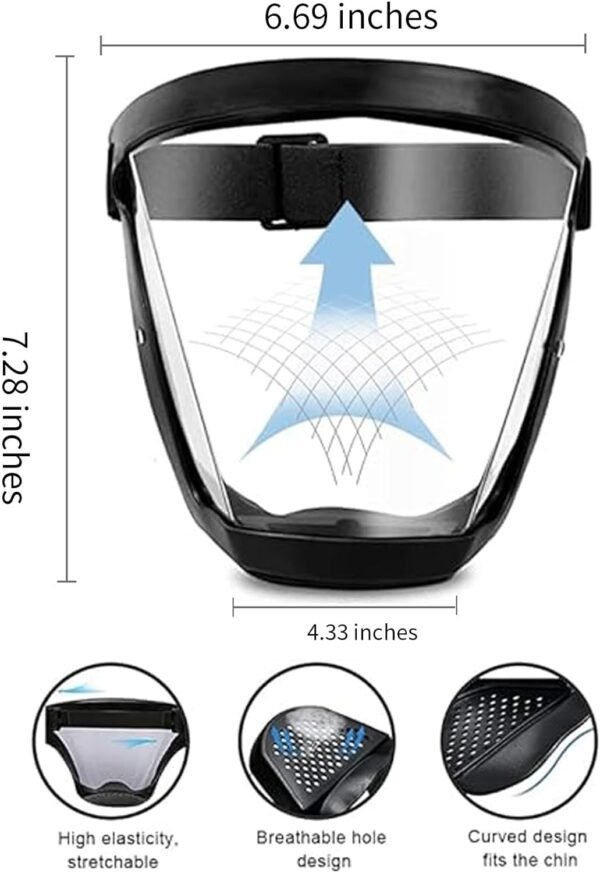 2pcs Super Protective Face Shield,Face - Image 2