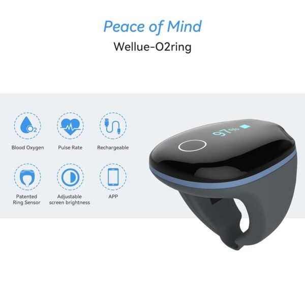 Wellue O2ring Pulse Oximeter - - Image 2