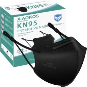 KN95 masks with ear loops for secure fit