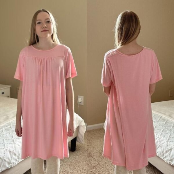 Deyeek Hospital Gowns for Women Tear - Image 3
