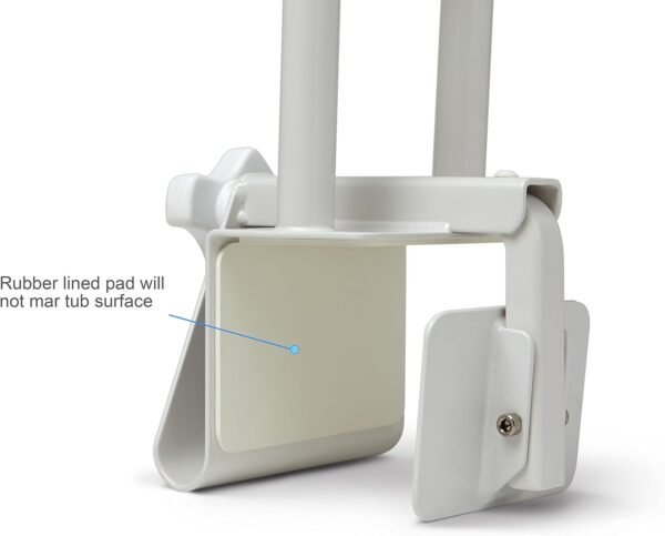 Medline Bathtub Safety Grab Bar, Handle - Image 2