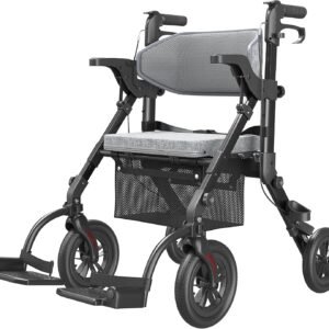 Folding transport wheelchairs for travel