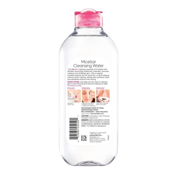 Garnier Micellar Water, Hydrating Facial - Image 10