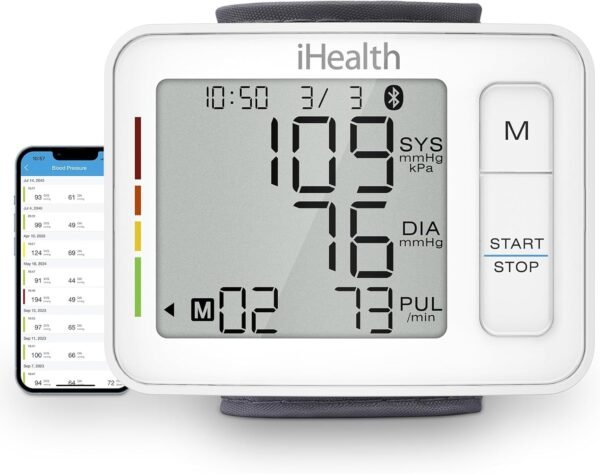 Digital blood pressure monitors for health tracking