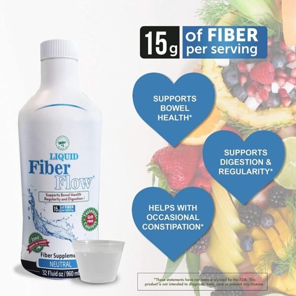 Nutritional Designs Liquid Fiber Flow - Image 3