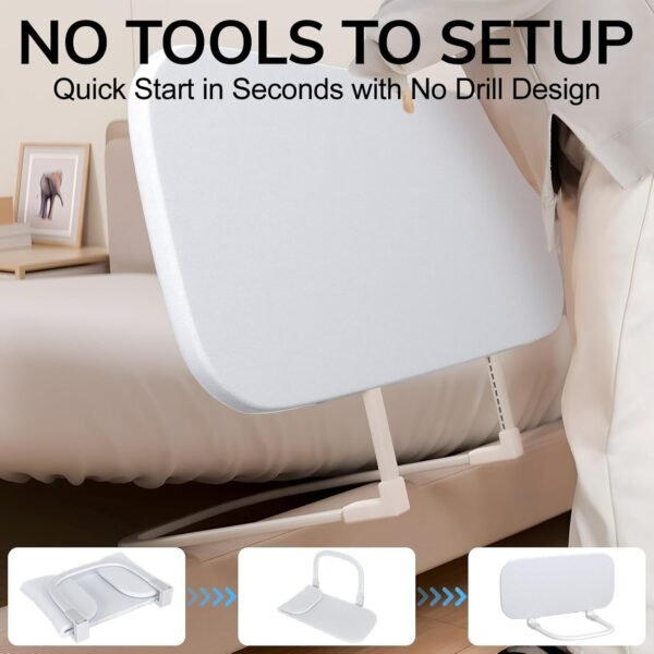 omzer Travel Bed Rails for Toddlers - - Image 3