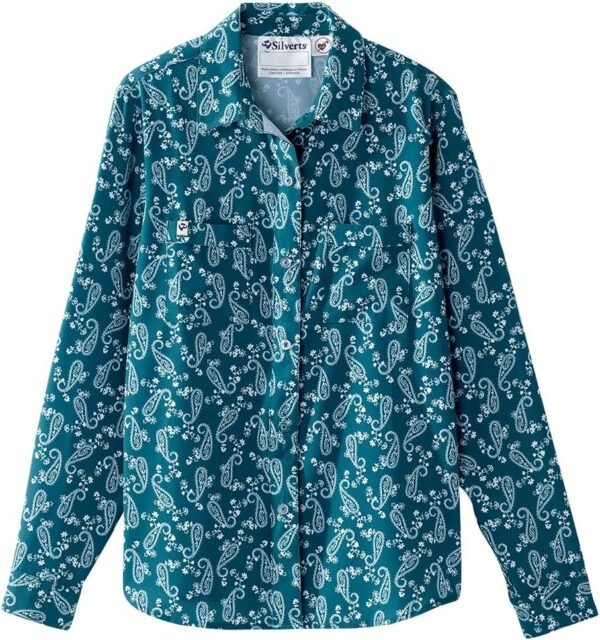 Easy-on blouses with Velcro or snap closures
