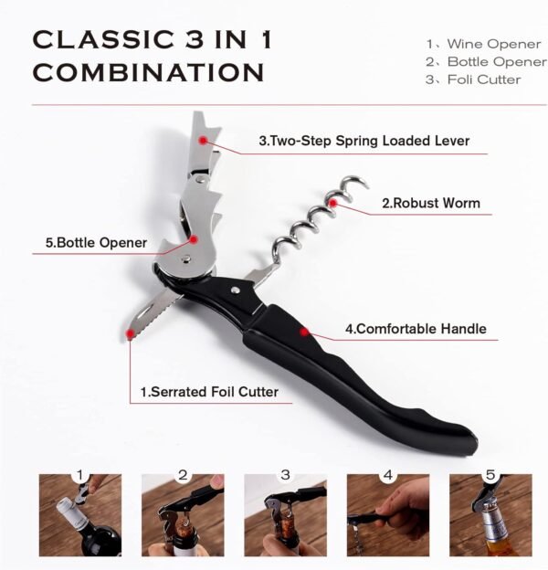 Astofli 5 Pack Bottle Opener Jar Opener - Image 5