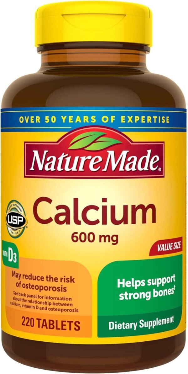 Vitamin D supplements for calcium absorption