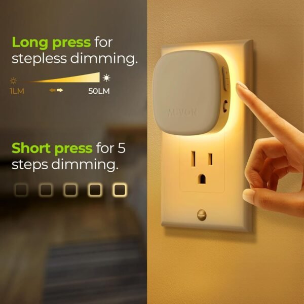 AUVON Plug-in LED Backlit Night Light - Image 5