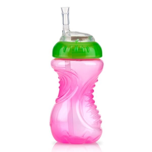 Nuby No-Spill Soft Straw Easy Grip Sippy - Image 6
