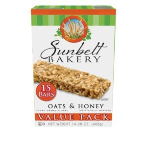 Granola bars for healthy snacking