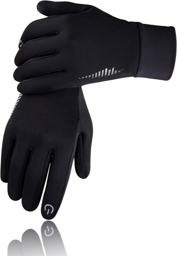 Thermal winter gloves for cold weather