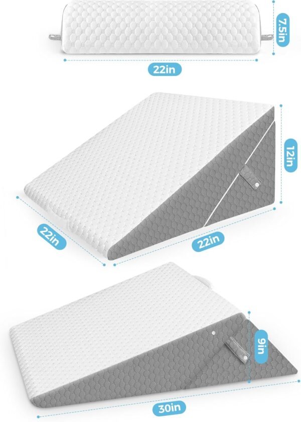 Forias Wedge Pillows Set for Sleeping - Image 7