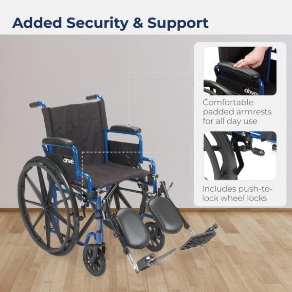 Drive Medical BLS18FBD-ELR Blue Streak - Image 5
