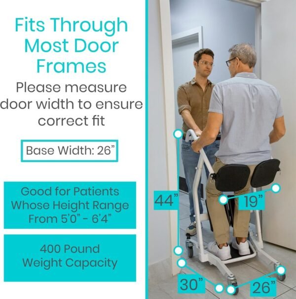 Vive Mobility Sit to Stand Lift Patient - Image 5