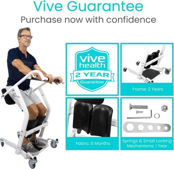 Vive Mobility Sit to Stand Lift Patient - Image 9