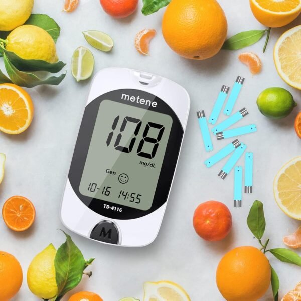 Metene TD-4116 Blood Glucose Monitor Kit - Image 7