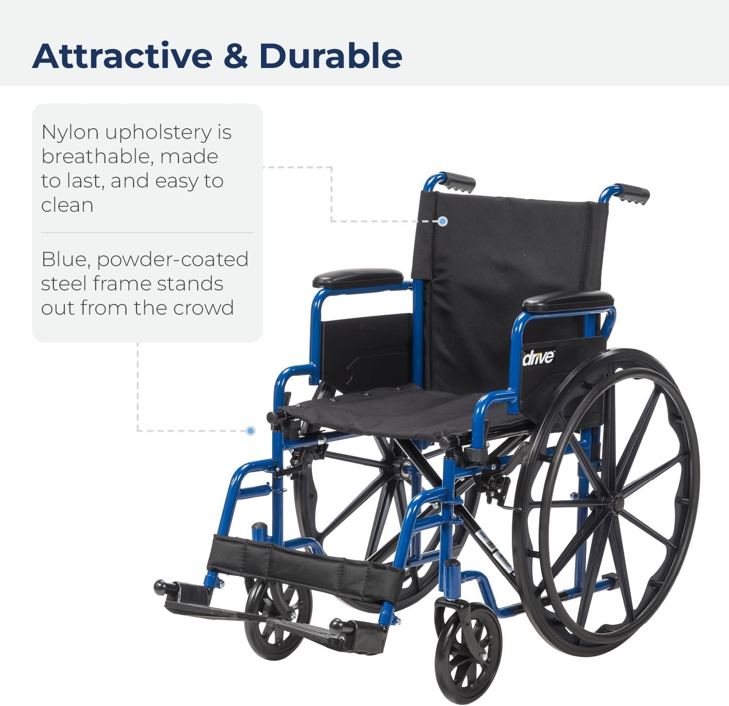 Drive Medical Blue Streak Lightweight - Image 8
