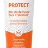 Zinc oxide barrier creams for skin protection