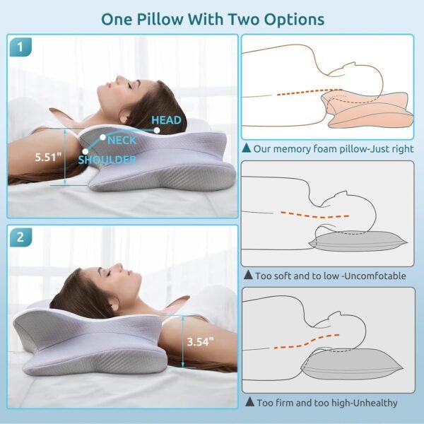 DONAMA Cervical Pillow for Neck and - Image 3