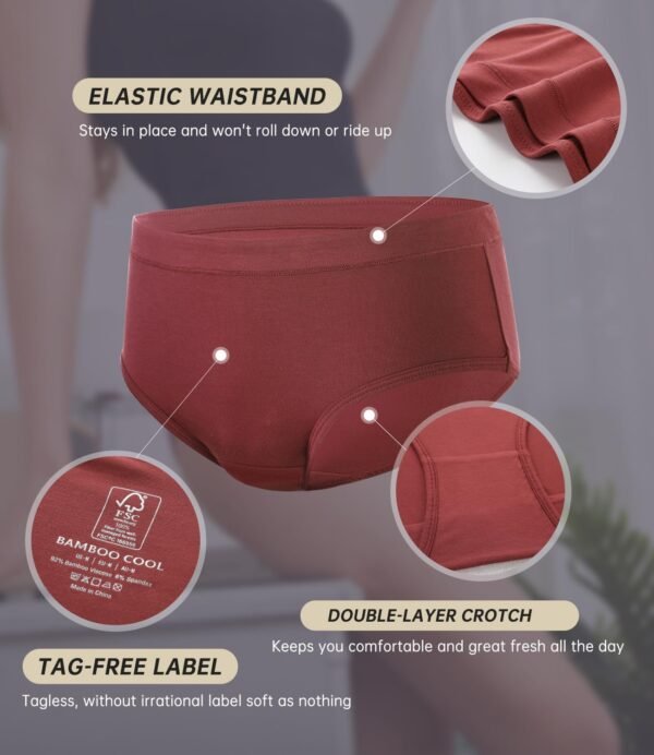 BAMBOO COOL Womens Underwear, - Image 4