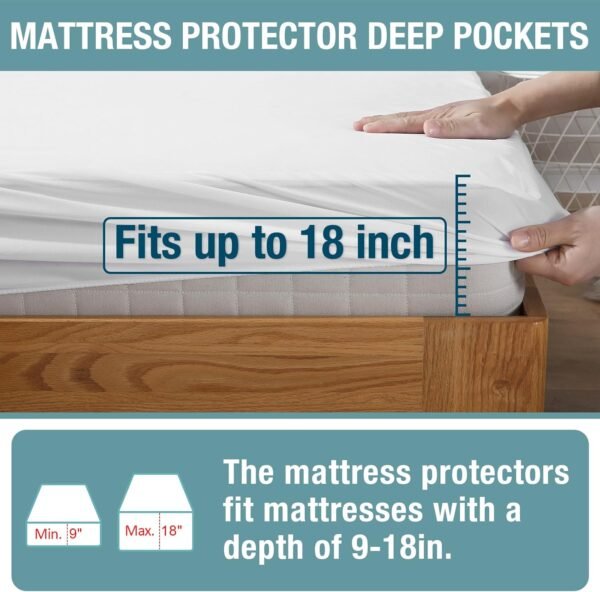 Bedecor Queen Mattress Protector - Image 3