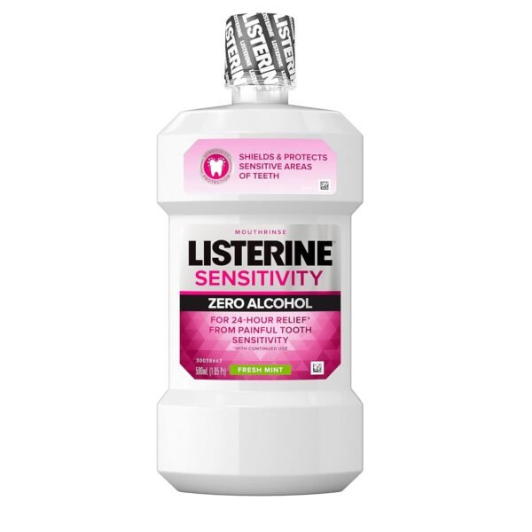 Listerine Sensitivity Mouthwash, Zero - Image 2