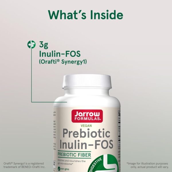 Jarrow Formulas Prebiotic Inulin FOS - Image 3