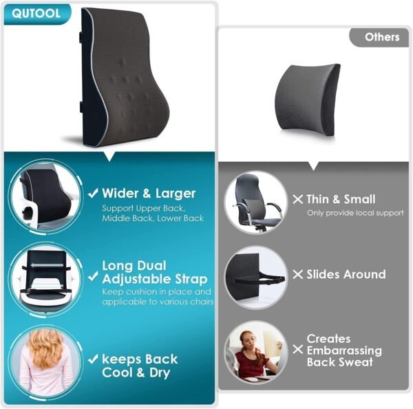 Lumbar Support Pillow for Office Chair - Image 6