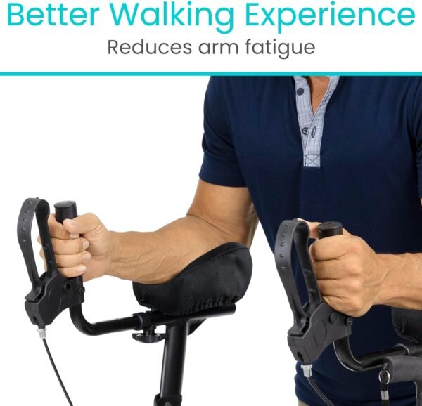 Vive Upright Walker Forearm Pads For - Image 7