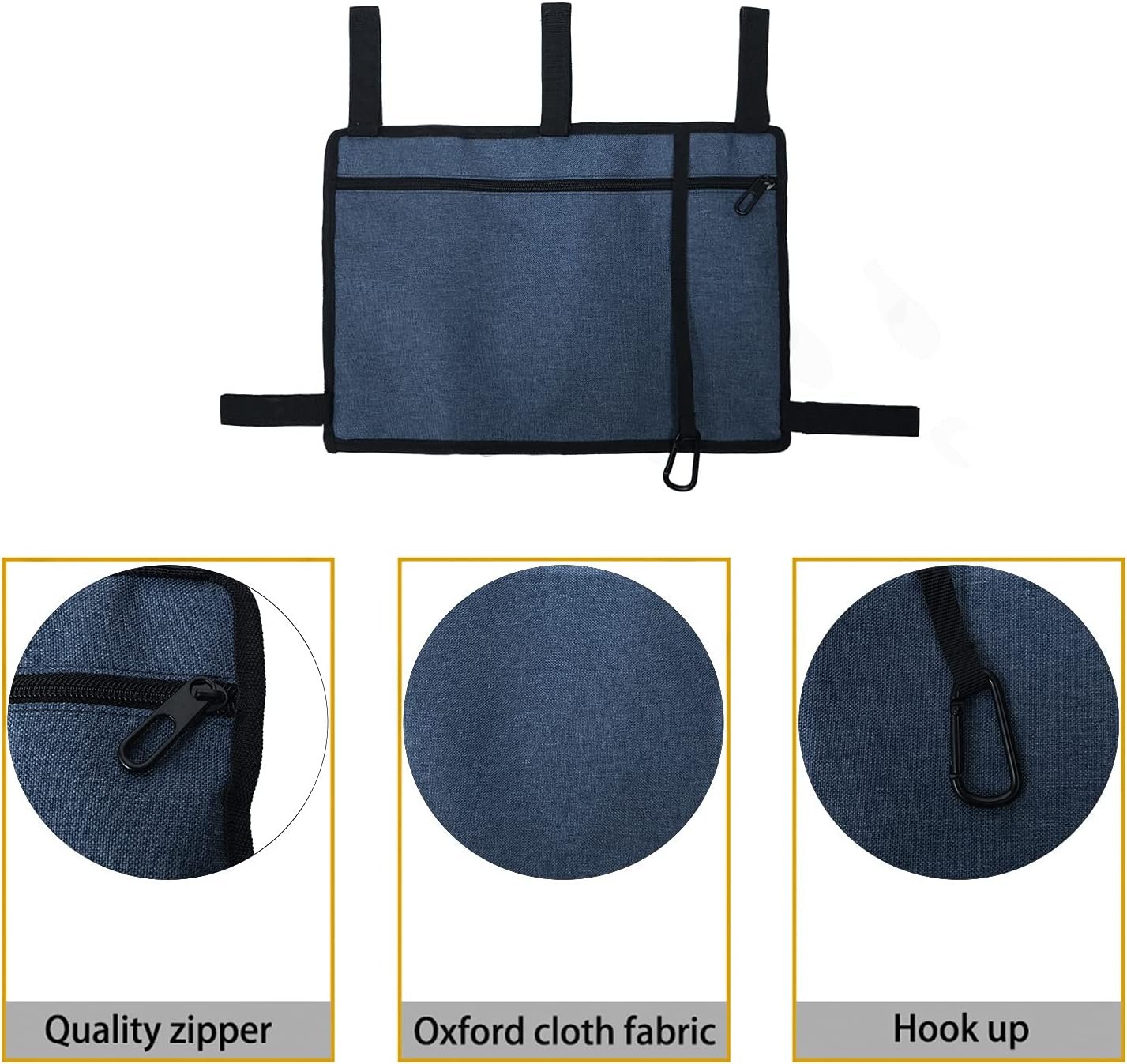 Caroo Walker Bag Basket with Cup Holder - Image 4