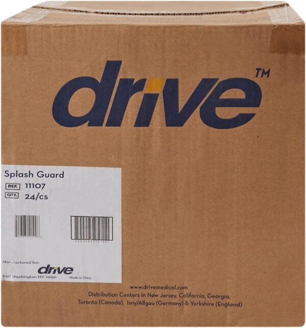 Drive Medical Drive Commode Splash Guard - Image 3