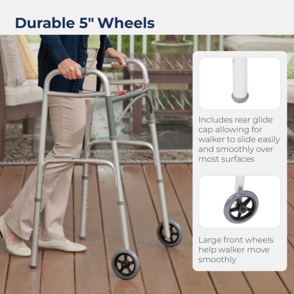 Drive Medical 10210-1 2-Button Folding - Image 7