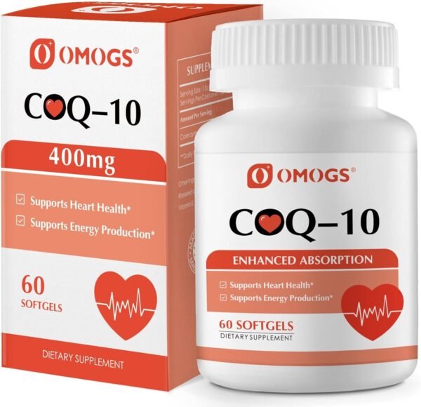 Coenzyme Q10 supplements for cardiovascular support