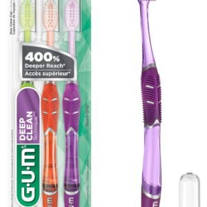 Soft bristle manual toothbrushes for sensitive gums