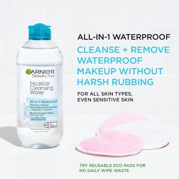 Garnier Micellar Water For Waterproof - Image 3