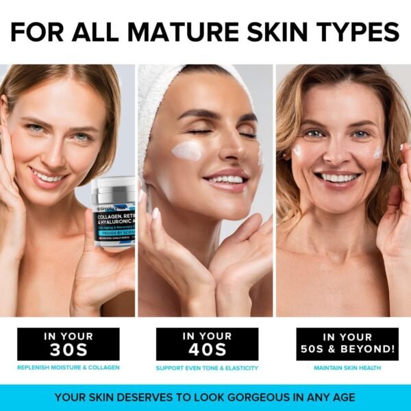 SimplyVital Face Moisturizer Collagen - Image 2