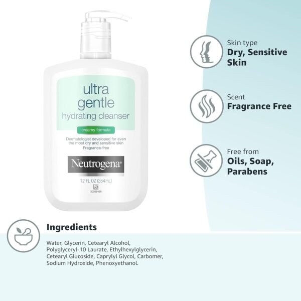 Neutrogena Ultra Gentle Hydrating Facial - Image 9