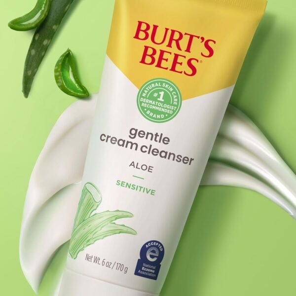 Burt's Bees Gentle Cream Cleanser with - Image 11