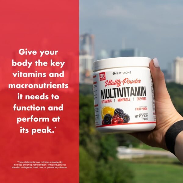 NutraOne Vitality Vitamin Powder - Image 8