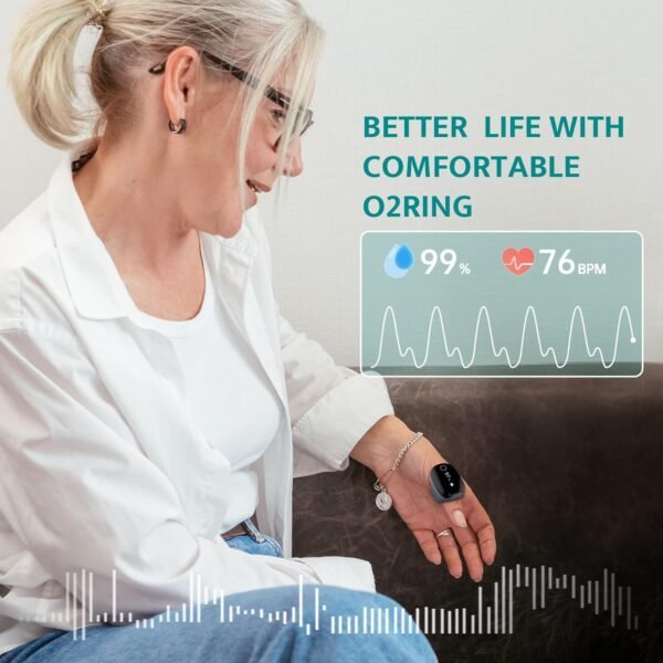 Wellue O2ring Pulse Oximeter - - Image 5