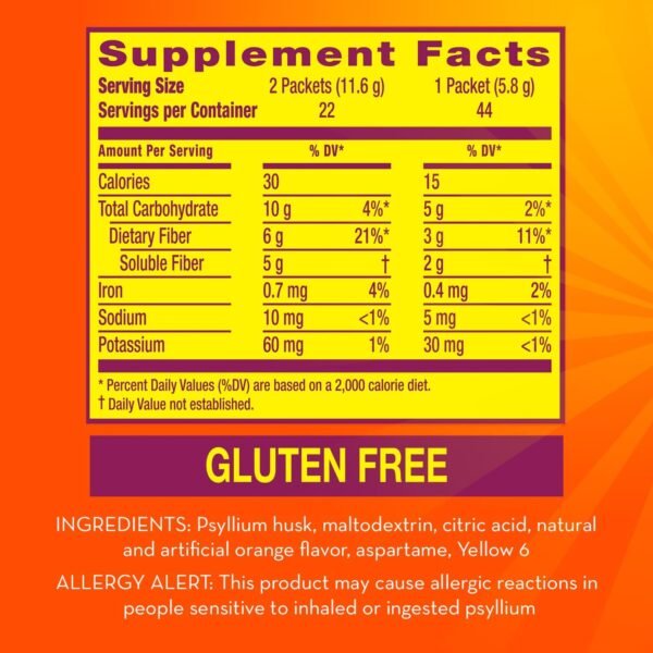 Metamucil On-The-Go, Daily Psyllium Husk - Image 2