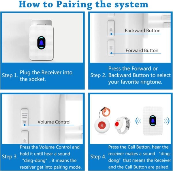 Daytech Wireless Caregiver Pager Call - Image 8