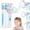 Ultrasonic nebulizers for fine mist medication