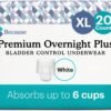 Maximum absorbency tape-on briefs for overnight use