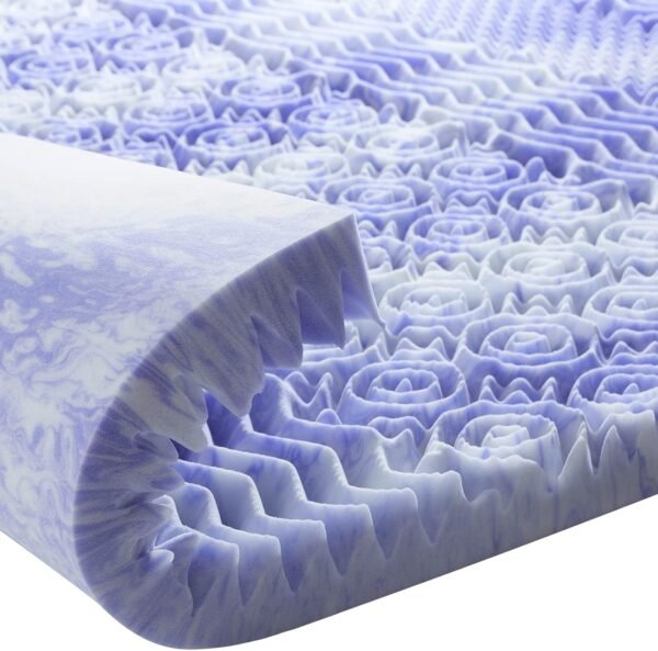 Gel mattress overlays for cooling and pressure relief