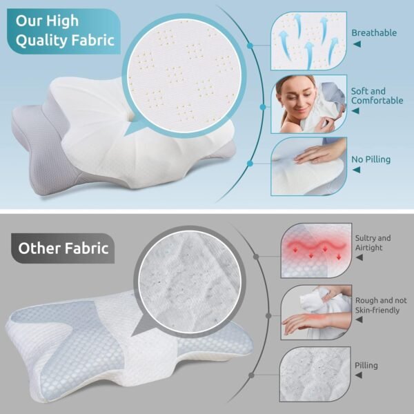 DONAMA Cervical Pillow for Neck and - Image 5